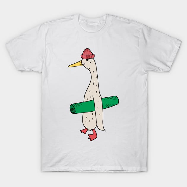 yoga duck T-Shirt by cmxcrunch